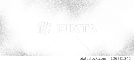 Grainy wavy sand texture. Subtle dotted gradient wave background. Grit backdrop with specks, particles and granules. Grunge grain noise speckle wallpaper for banner, poster, brochure. Vector Grainy wavy sand texture. Subtle dotted gradient wave background. Grit backdrop with specks, particles and granules. Grunge grain noise speckle wallpaper for banner, poster, brochure. Vector 136881843