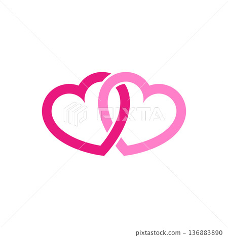 Love logo icon 136883890