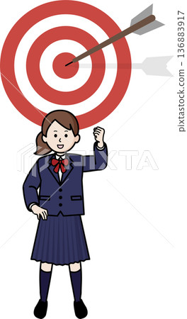 Accurate image and female students Accurate image and female students 136883917