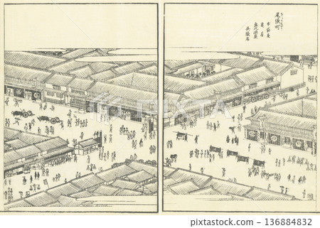 江戶名勝圖鑑：尾張町 136884832