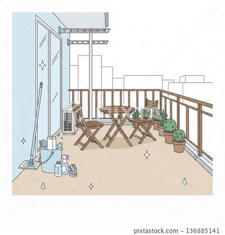 陽台清潔 136885141