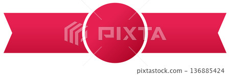 Set of red Price tags, sale, promotion, discount, shopping 136885424