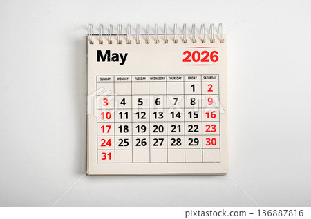 May 2026. Resolution, strategy, solution, goal, business and holidays. Date month May 2026. Page of annual monthly calendar December 2026 planning May 2026. Resolution, strategy, solution, goal, business and holidays. Date month May 2026. Page of annual monthly calendar December 2026 planning 136887816