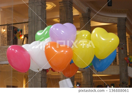 Multicolor Air Balloons Multicolor Air Balloons 136888061