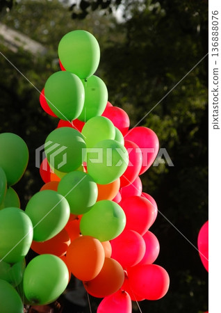 Multicolor Air Balloons 136888076