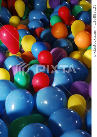 Multicolor Air Balloons Multicolor Air Balloons 136888123