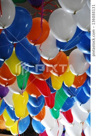 Multicolor Air Balloons Multicolor Air Balloons 136888131