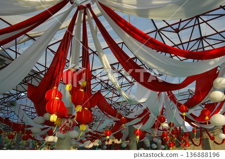 Multicolor Air Balloons Multicolor Air Balloons 136888196