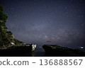 The Milky Way rising over the torii gate <Shirahama Shrine> 136888567