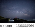 The Milky Way rising over the torii gate <Shirahama Shrine> 136888569
