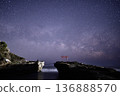 The Milky Way rising over the torii gate <Shirahama Shrine> 136888570