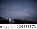 The Milky Way rising over the torii gate <Shirahama Shrine> 136888573