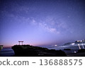 The Milky Way rising over the torii gate <Shirahama Shrine> 136888575