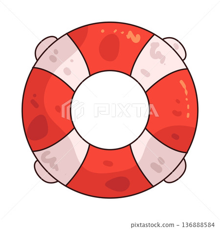 Illustration of Lifebuoy Illustration of Lifebuoy 136888584