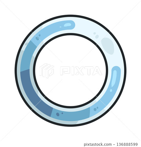 Illustration of progress circle Illustration of progress circle 136888599