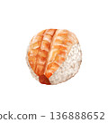 Temari sushi with shrimp 136888652