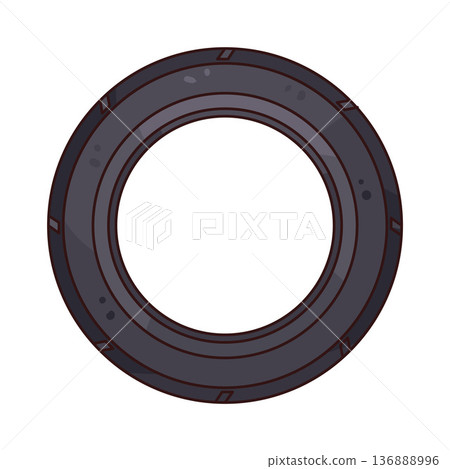 Illustration of tire  136888996