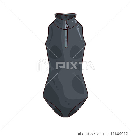 Illustration of swimsuit 136889662