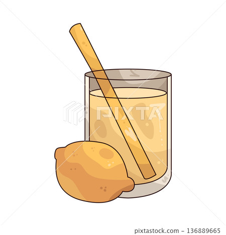 Illustration of Lemonade 136889665