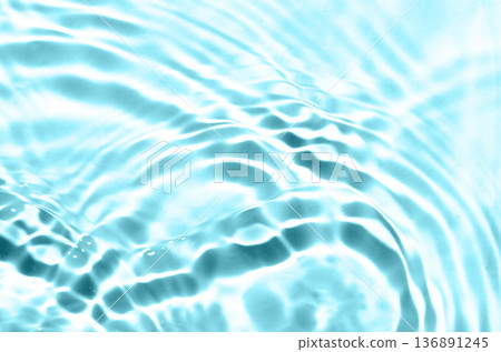 Background of a cosmetic liquid product. Micellar water or makeup remover. 136891245