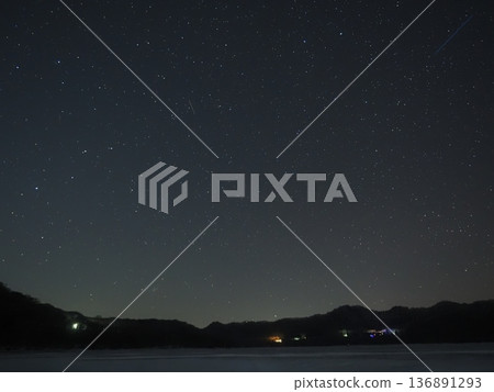 Starry sky over the frozen lake (20260218045120) Starry sky over the frozen lake (20260218045120) 136891293