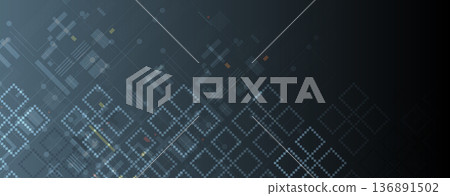 Ukrainian moderm technology background for science and business theme Ukrainian moderm technology background for science and business theme 136891502
