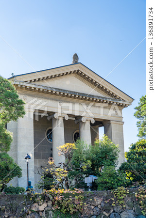 大原美術館本館倉敷美學歷史街區遊覽（復古現代街景，白牆倉庫、魚子牆、柳樹成蔭的街道） 136891734