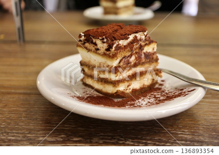 Tiramisu at a cafe in Venice Tiramisu at a cafe in Venice 136893354
