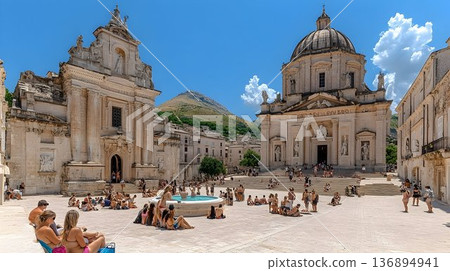 Basilica Santa Maria Assunta and San Giuseppe in Piazza Santa Ma Basilica Santa Maria Assunta and San Giuseppe in Piazza Santa Ma 136894941