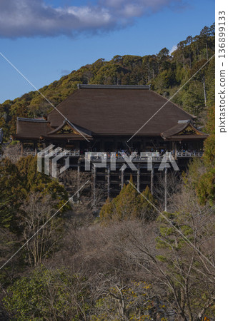 Scenery of the ancient capital Kyoto 136899133