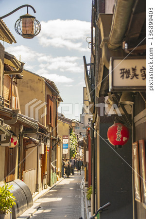 The streets of Kyoto The streets of Kyoto 136899403