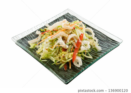 salad with squids salad with squids 136900120