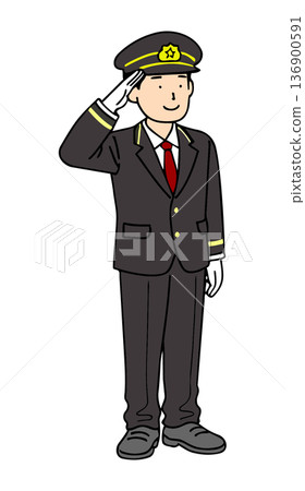 向車站工作人員致敬 136900591