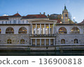 Downtown Ljubljana, the capital of Slovenia 136900818