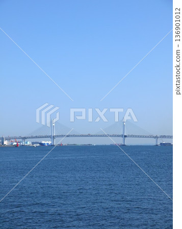 從臨港公園看到的海灣大橋 136901012