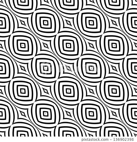Abstract Diagonal Seamless Lines Pattern. 136902398