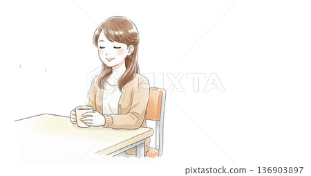 在廚房休息一下 136903897