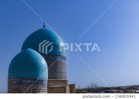 撒馬爾罕沙希辛達陵墓 撒馬爾罕沙希辛達陵墓 136903941