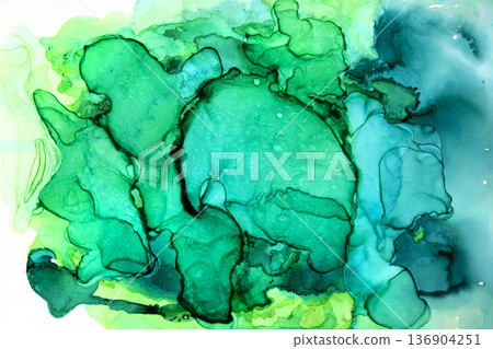 Alcohol ink adult beautiful background image 136904251