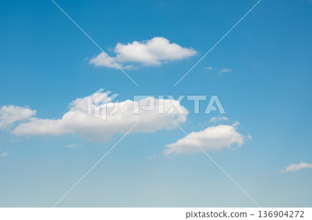 Clouds floating in the blue sky Clouds floating in the blue sky 136904272