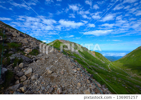 Climbing trail of Norikura-dake 136905257