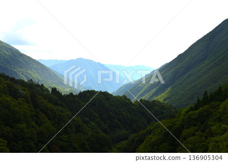 View from the Northern Alps Bridge View from the Northern Alps Bridge 136905304