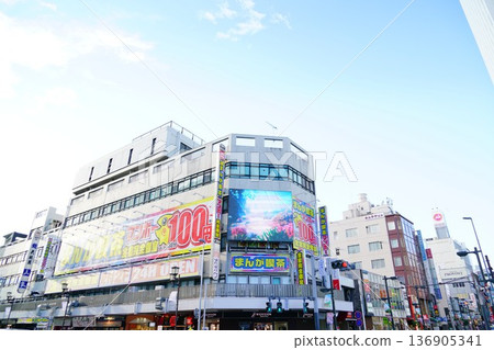 Shopping buildings around Omiya Station (Japan Asia) Shopping buildings around Omiya Station (Japan Asia) 136905341