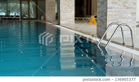 Indoor swimming pool in the hotel Indoor swimming pool in the hotel 136905377