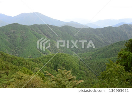 View of Totsukawa Village (Totsukawa Village, Nara Prefecture) 136905651