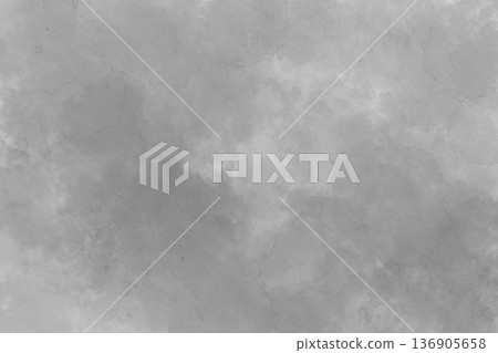Monochrome watercolor smear texture 136905658