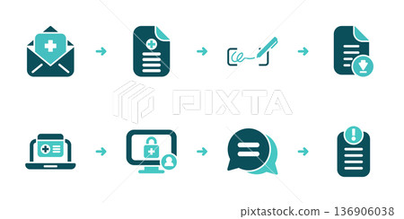 Medical Document Request Verification and Download Workflow Medical Document Request Verification and Download Workflow 136906038