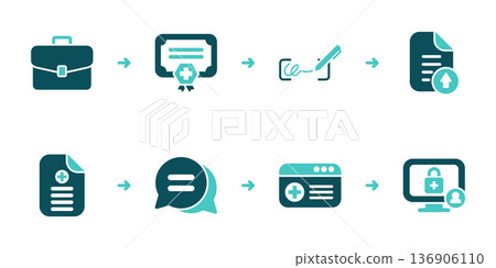 Fit Note Request Signature and Secure Sharing Workflow 136906110
