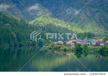 Japan's Swiss Taishi Village Japan's Swiss Taishi Village 136907664