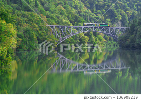 Tadami Line First Bridge 136908219